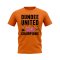 Dundee United 2024 Champions T-Shirt (Orange)