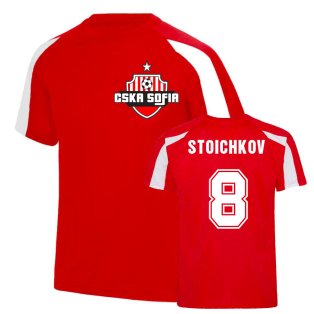 CSKA Sofia Sports Training Jersey (Hristo Stoichkov 8)