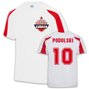 Gornik Zabrze Sports Training Jersey (Lukas Podolski 10)