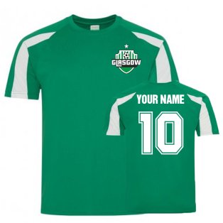 Your Name Celtic Sports Training Jersey (Green)