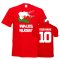 Wales Country Rugby T-Shirt (Your Name)