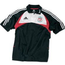 07-08 Liverpool Polo Shirt (Black)