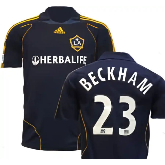 07-08 LA Galaxy away (Beckham 23) - Kids