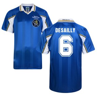Score Draw Chelsea 1998 Home Shirt (Desailly 6)