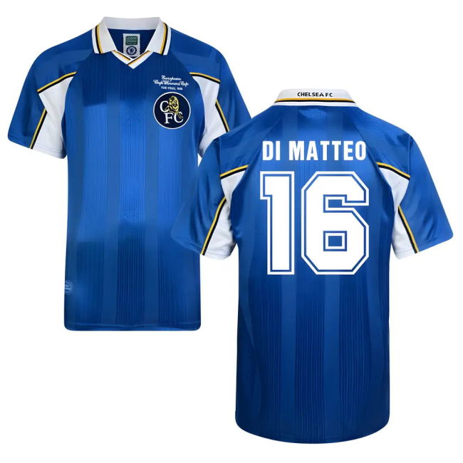 Score Draw Chelsea 1998 Home Shirt (Di Matteo 16)