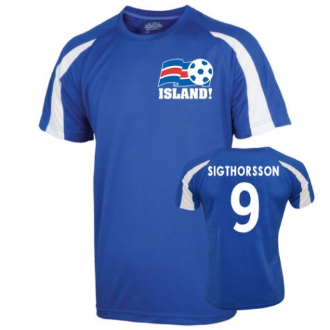2016-17 Iceland Sports Training Jersey (Sigthorsson 9) - Kids