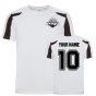 Your Name Newcastle Sports Training Jersey (White)