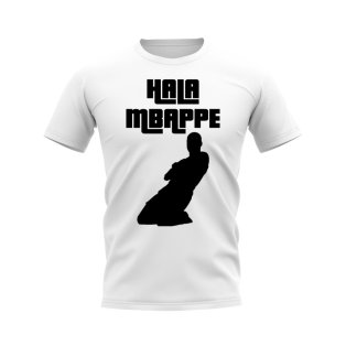 Kylian Mbappe Hala Mbappe Real Madrid T-shirt (White)