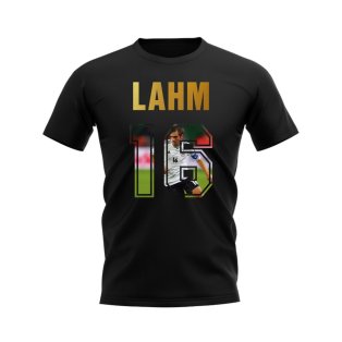 Philipp Lahm Name And Number Germany T-Shirt (Black)
