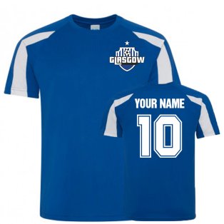 Your Name Rangers Sports Training Jersey (Blue)
