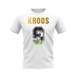 Toni Kroos Name And Number Germany T-Shirt (White)