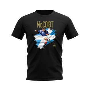 Ally McCoist Rangers T-Shirt (Black)
