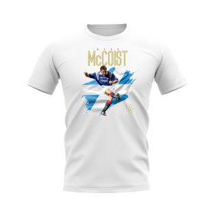Ally McCoist Rangers T-Shirt (White)