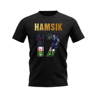 Marek Hamsik Name And Number Slovakia T-Shirt (Black)