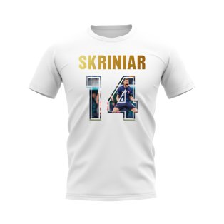 Milan Skriniar Name And Number Slovakia T-Shirt (White)
