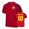 Your Name Partick Thistle Sports Training Jersey-(Red)