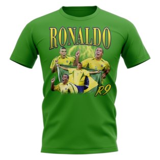 Ronaldo Brazil Bootleg T-Shirt (Green)