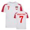 Marko Arnautovic Austria Sports Training Jersey (White-Red)