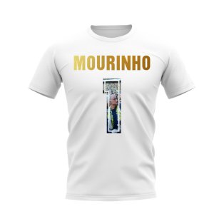 Jose Mourinho Name And Number Fenerbahce T-Shirt (White)