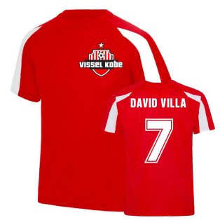Vissel Kobe Sports Training Jersey (David Villa 7)