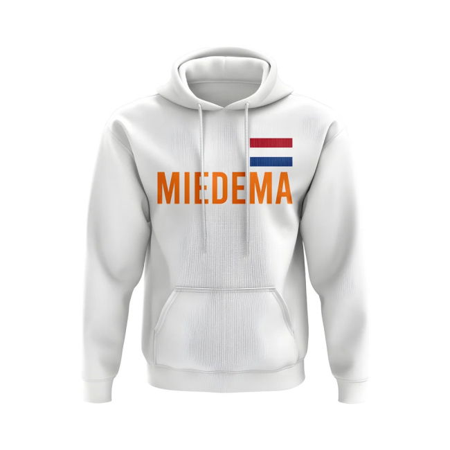 Vivianne Miedema Holland Name Hoody (White)