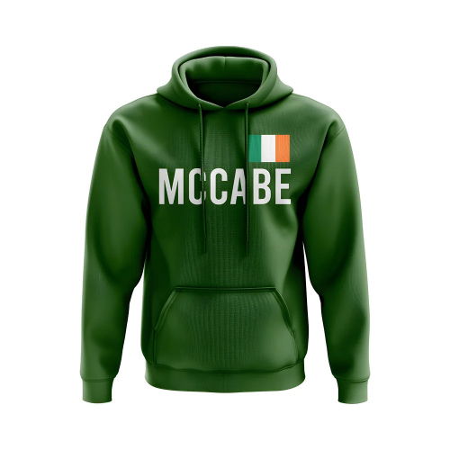 Katie McCabe Ireland Name Hoody (Green)  Katie McCabe Ireland Name Hoody (Green)