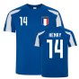 Thierry Henry France Sports Training Jersey (Blue-White)