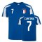 Eric Cantona France Sports Training Jersey (Blue-White)