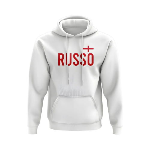 Alessia Russo England Name Hoody (White)  Alessia Russo England Name Hoody (White)
