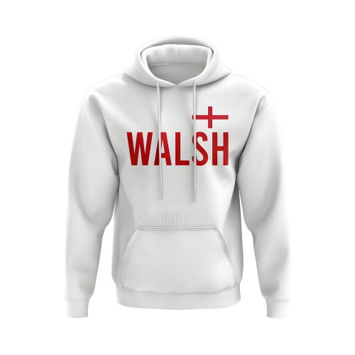Keira Walsh England Name Hoody (White)  Keira Walsh England Name Hoody (White)