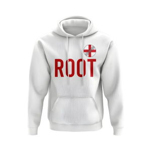 Joe Root England Name Hoody (White)