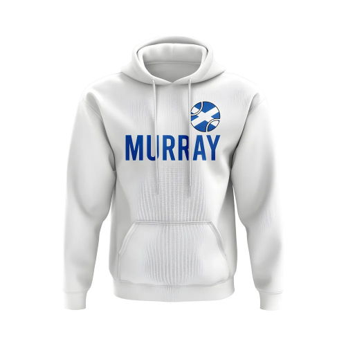 Andy Murray Scotland Name Hoody (White)
