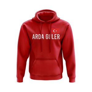 Arda Guler Turkey Name Hoody (Red)