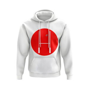 England Rugby Posts Circle Hoody (White)