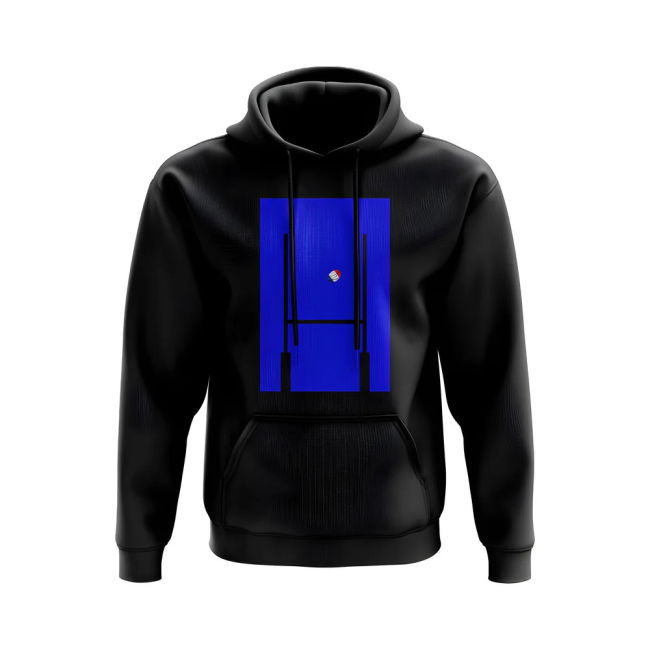 France Rugby Posts Hoody (Black)