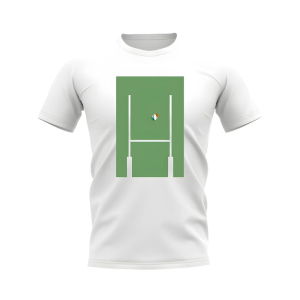 Ireland Rugby Posts T-Shirt (White)
