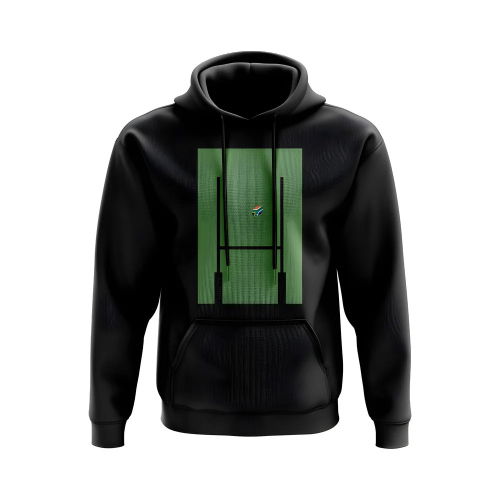 South Africa Rugby Posts Hoody (Black)