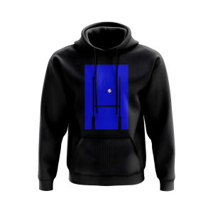 Italy Rugby Posts Hoody (Black)