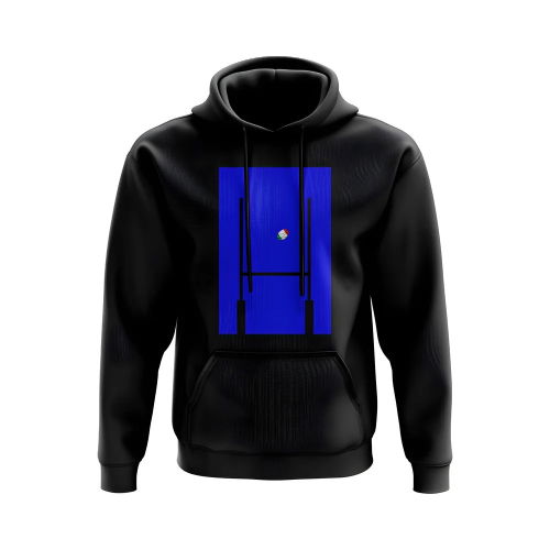 Italy Rugby Posts Hoody (Black)