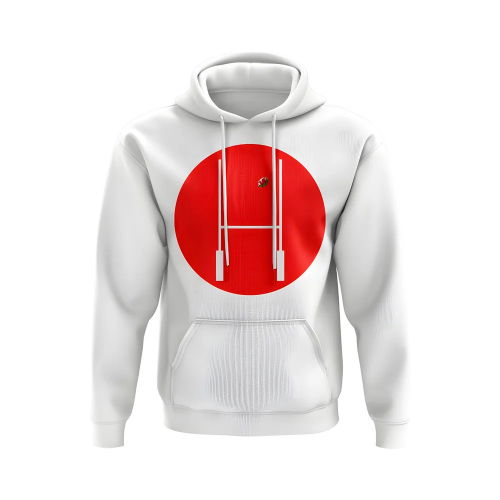 Wales Rugby Posts Circle Hoody (White)