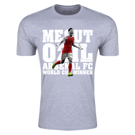 Mesut Ozil World Cup Winner T-Shirt (Grey) - Kids