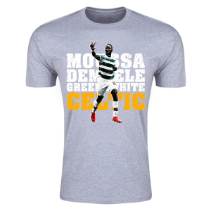 Moussa Dembele Celtic T-Shirt (Grey) - Kids