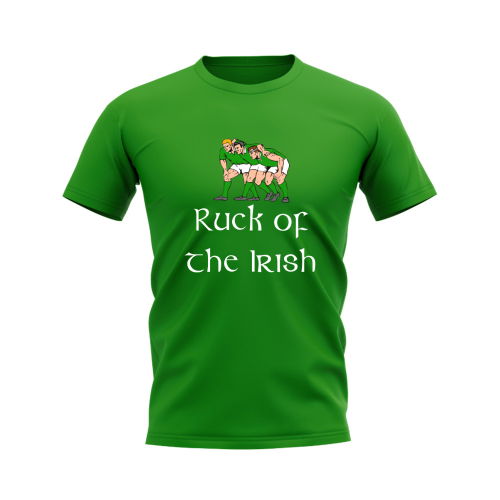 Ruck of the Irish Rugby T-Shirt (Green)