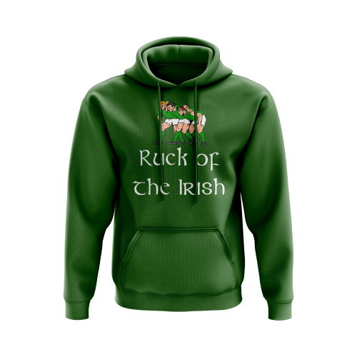 Ruck of the Irish Rugby Hoody (Green)