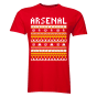 Arsenal Christmas T-Shirt (Red) - Kids