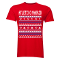 Atletico Madrid Christmas T-Shirt (Red) - Kids