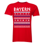 Bayern Munich Christmas T-Shirt (Red) - Kids