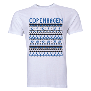 Copenhagen Christmas T-Shirt (White) - Kids
