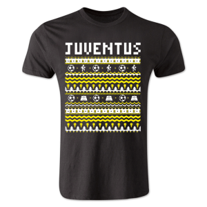 Juventus Christmas T-Shirt (Black) - Kids