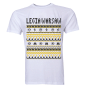 Legia Warsaw Christmas T-Shirt (White) - Kids
